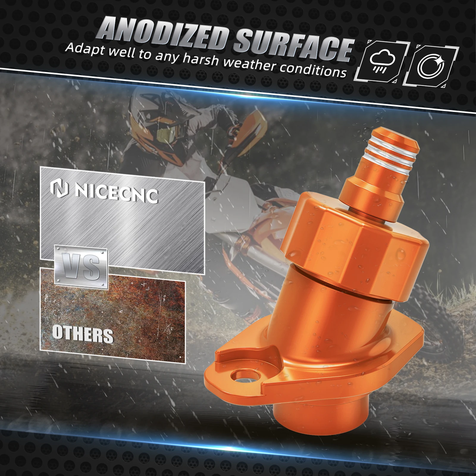 NICECNC Für 2024 KTM EXC 300 EXC XCW 150 250 300 Husqvarna TE 300 TE 250 150 GasGas EC 300 EC 250 Motorrad Öleinfülldeckel – Detail 11