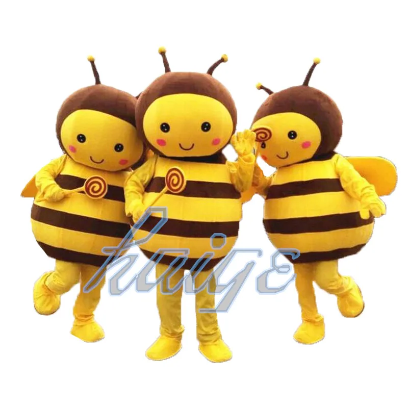 

Adult Bee Mascot Costume Cartoon Role Play Shopping Mall Activity Birthday Gift Show