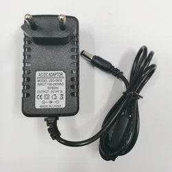 Enhanced Guitar Pedal Power Supply Adapter - Reinforced Noiseless Daisy Chain Cable 9V DC 1A (1 to 10 Outputs) (EU Plug 9V 1A)