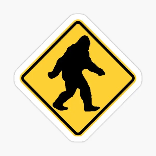 

Bigfoot Crossing 5PCS Car Stickers for Wall Motorcycle Living Room Bumper Fridge Funny Window Room Kid Car Stickers Anime