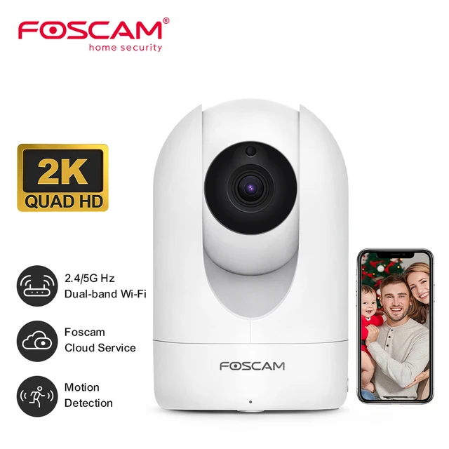 FOSCAM Home Security 4MP WiFi Camera: Your Ultimate Indoor Surveillance Solution