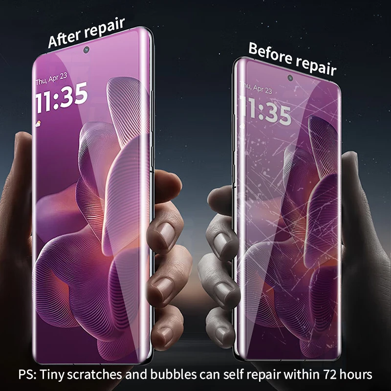 Full Curved Hydrogel Screen Protector - 2-4 Piece Set