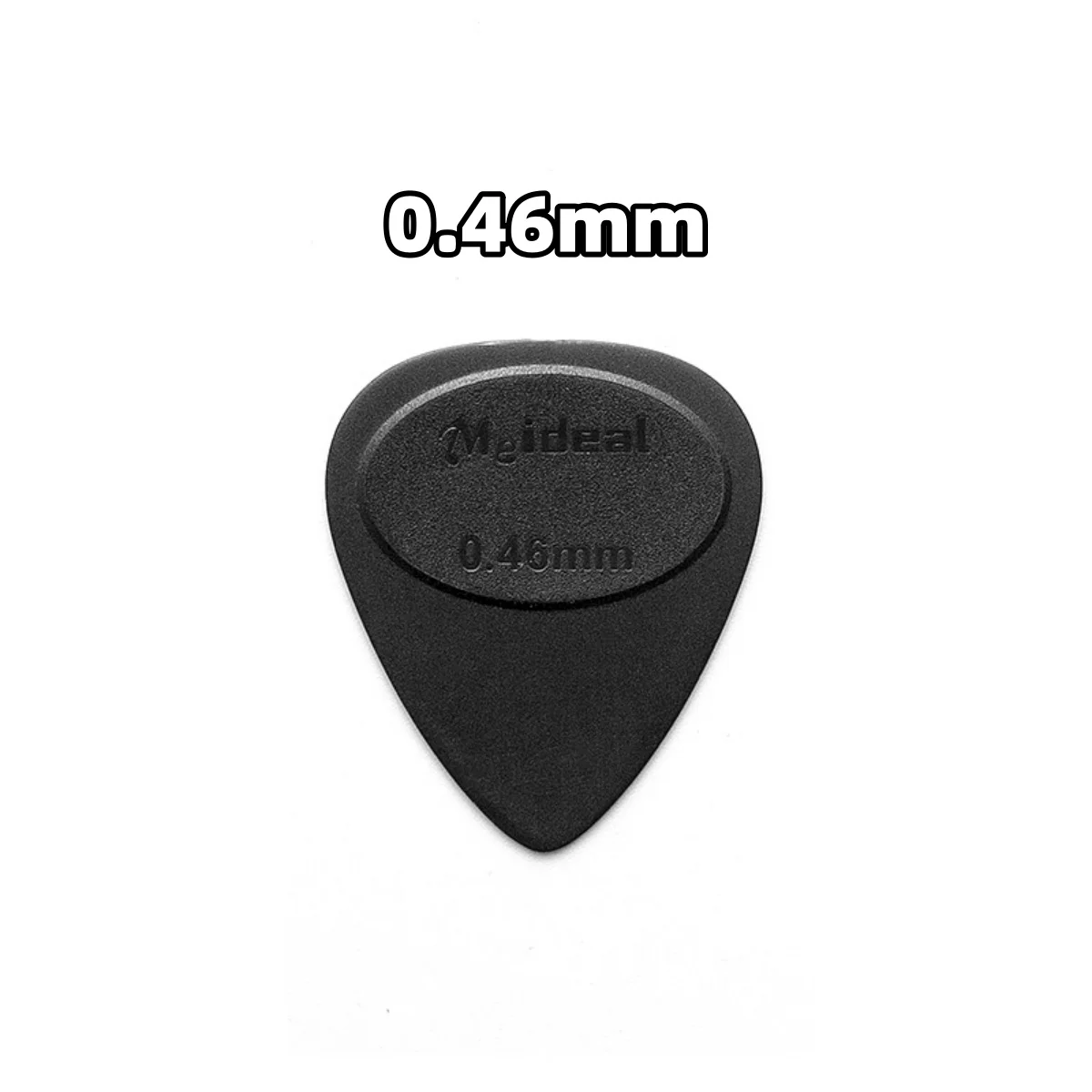 Meideal Gitarrenplektrum, rutschfest, matt, langlebiges ABS-Plektrum, 0,46 bis 1,5 mm Dicke, für E-Gitarre, Bass, Ukulele, Playin – Detail 7