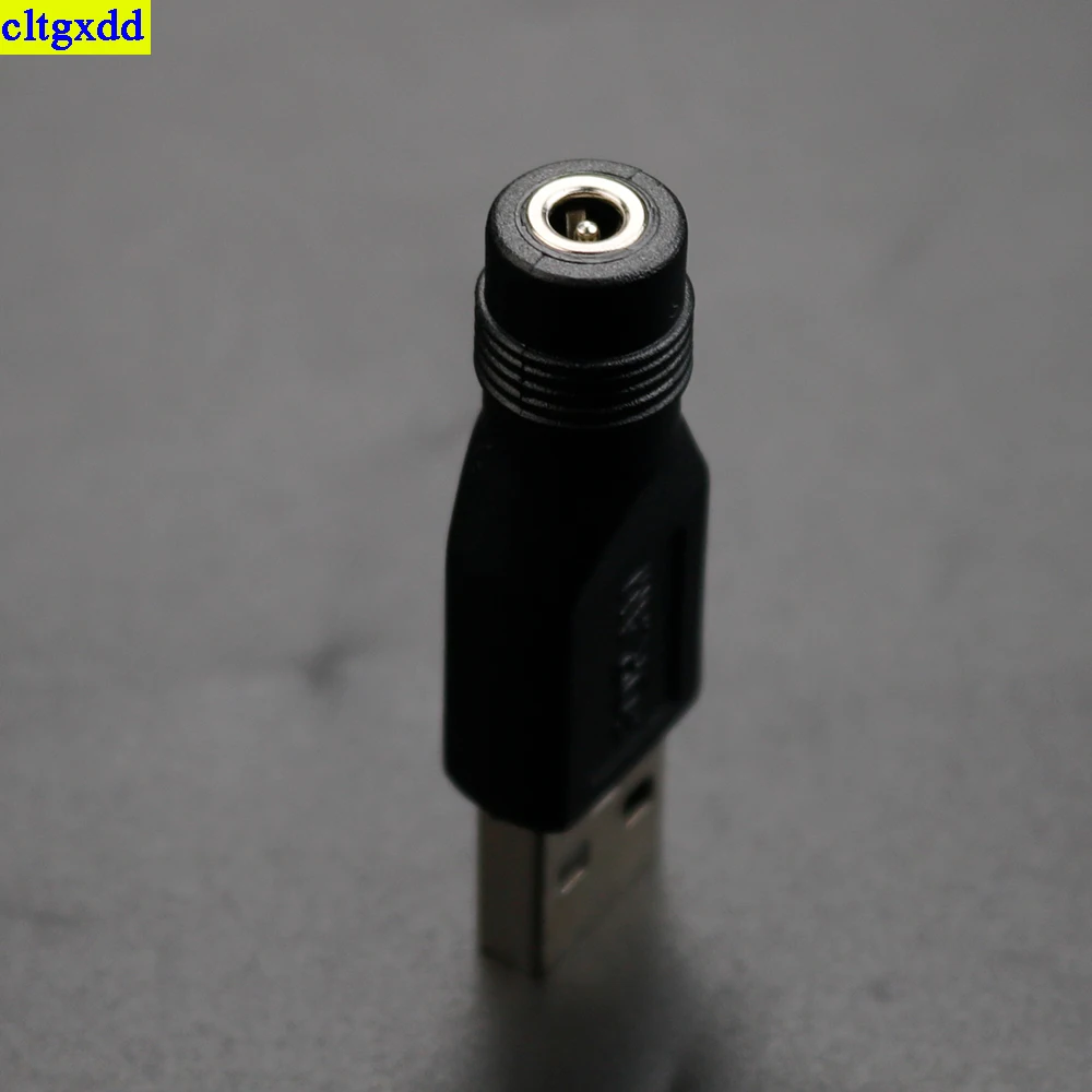 USB to DC Adapter 1piece DC 3.5 * 1.35/4.0 * 1.7MM female socket to USB 2.0 male socket Laptop Converter