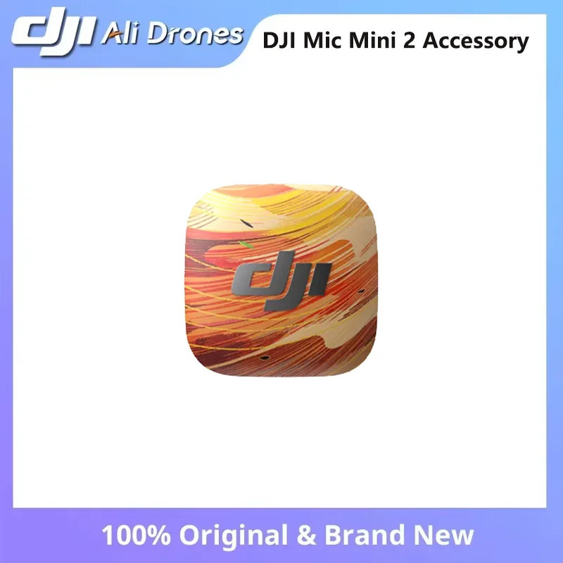DJI Mic Mini 2 타임 시리즈 마그네틱 전면 커버 새로운 오리지널 브랜드 브리트 뉴스와 공동 제작한 제품