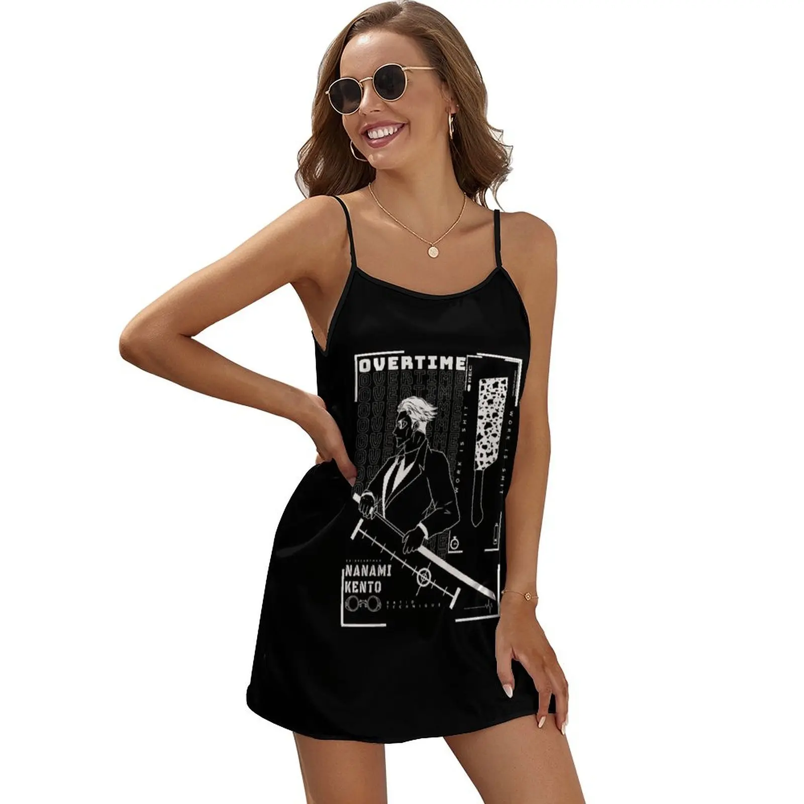 

OVERTIME Sleeveless Dress summer dress daily Long dresses