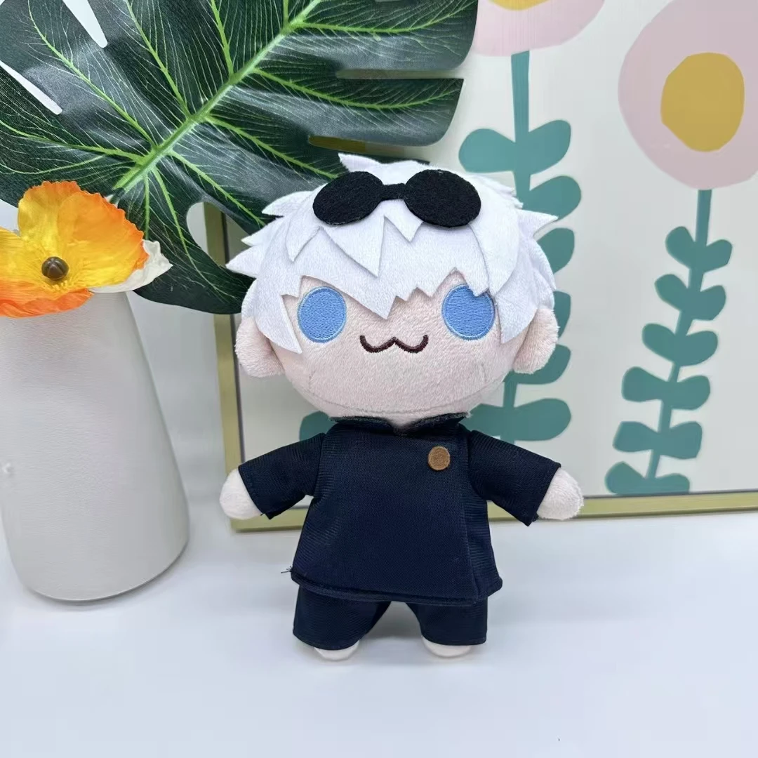 Adorable Cartoon Gojo Saturo & Geto Suguru Jujutsu Kaisen Anime Plush Toy Dolls Collection
