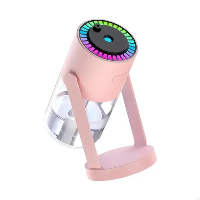 U0DE Car Humidifier Offering Colorful Light and Quiet Performances 280ml Capacity 4
