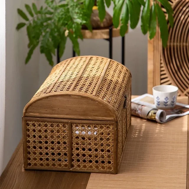 Chinese Rattan Storage Basket: Ancient Charm, Modern Functionality