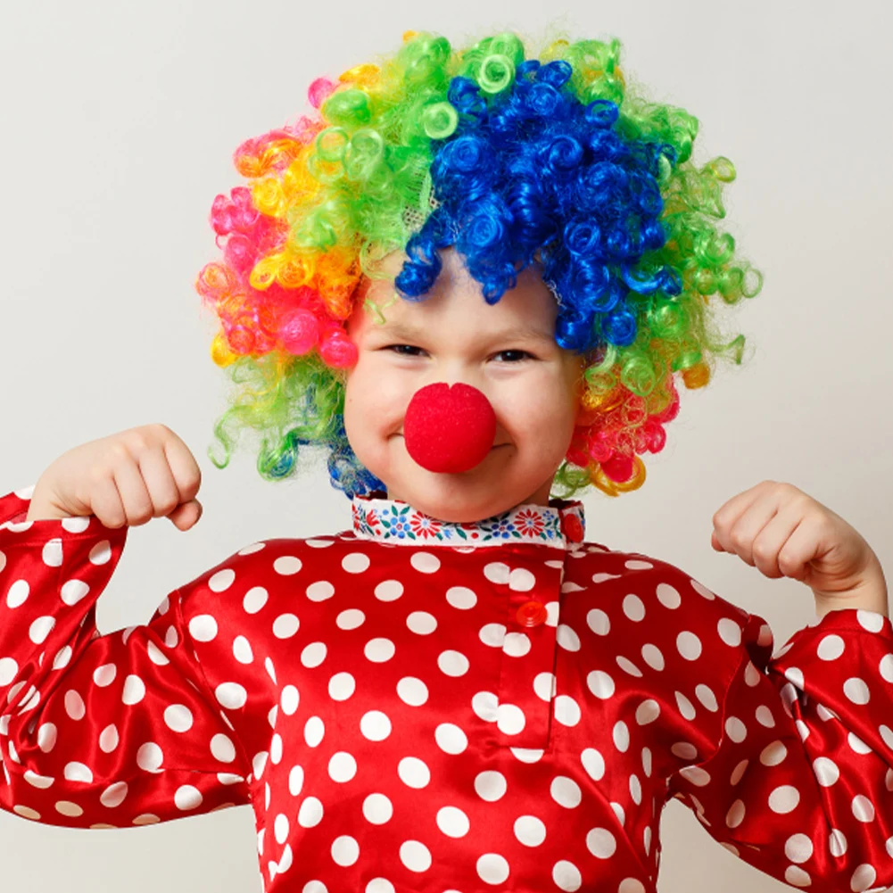 50mm Red Sponge Balls Circus Foam Ball Red for Red Nose Day Cosplay Props Party Funny Stage Performance Props Circus Supplies