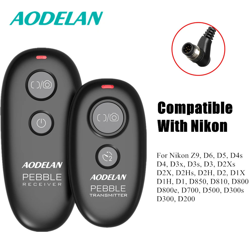 AODELAN Wireless Camera Shutter Release Remote Control For Nikon Z9 D6