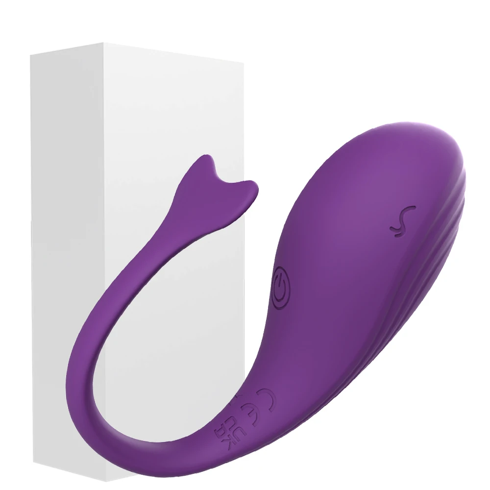 9 Frequency Little Whale Vibrator APP Control Wearable Vibrating Egg Vaginal G-spot Clitoral Stimulator Adult Sex Toys for Women