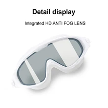 

Swimming goggles female myopia swimming goggles diving equipment with earplugs set waterproof and anti-fog HD adult big frame