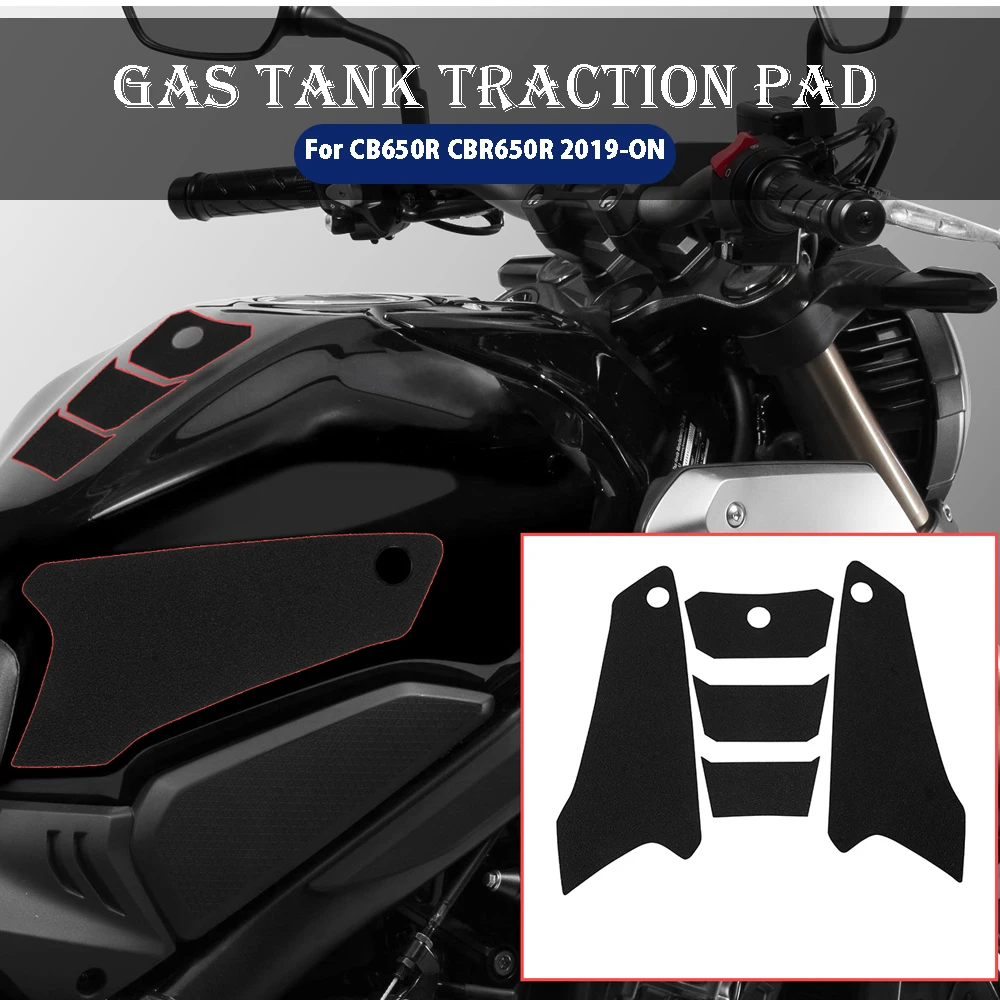 

For Honda CB650R CBR650R 2019 2020 2021 2022 Motorcycle Traction Sticker Protector Anti slip Fuel Tank Pads Gas Grip