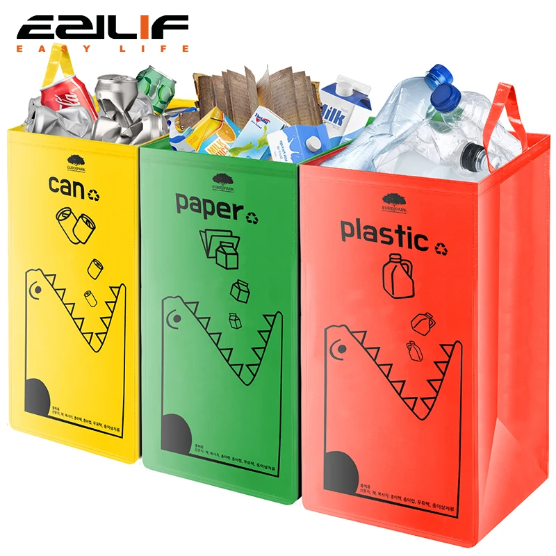 Foldable Recycling Storage Bin 1