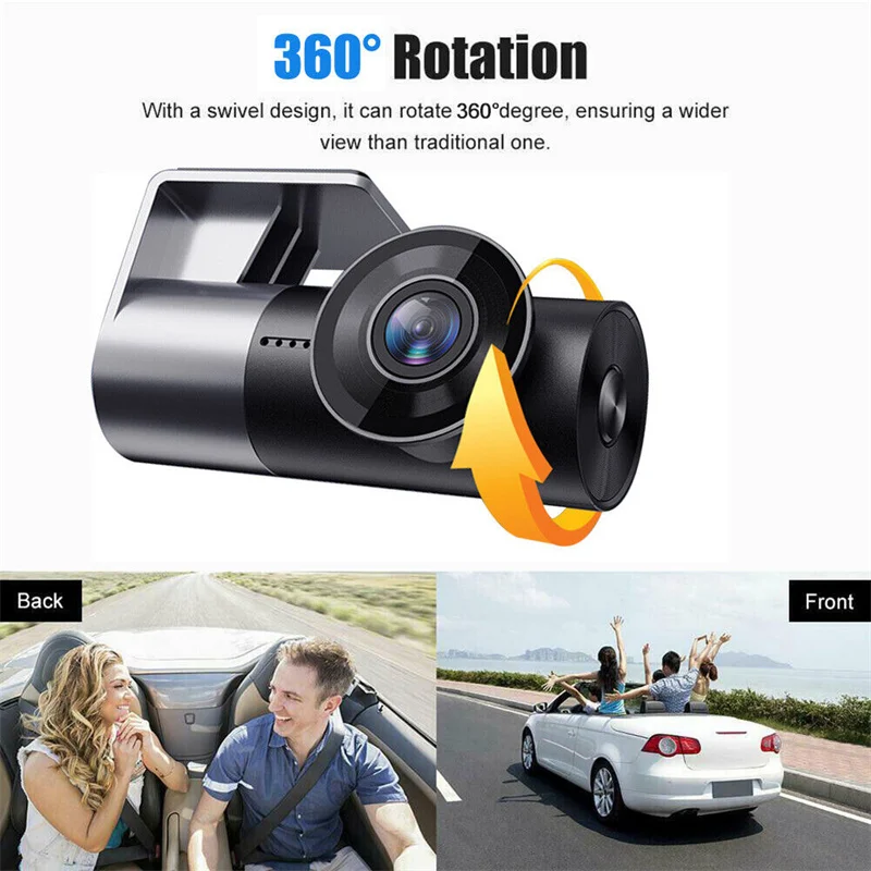 

KL209 Car HD 1080P Lipstick Machine Driving Recorder WiFi With Time-lapse Video Parking Monitoring Wide-angle Lens Dash Cam