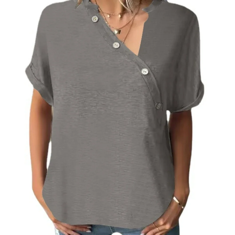 

Womens Fashion Short sleeves Summer Casual T Shirts New styles 2023