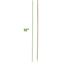 50/200/500Pcs Bamboo Skewers,  12-Inch Wooden Sticks for BBQs, Appetizers, Corn Dog, Fruit, Cocktail - Kitchen & Grill Tools 2