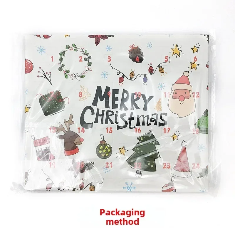 Christmas Advent Calendar 24day Countdown Calendar Advent Surprise Blind Box DIY Creative Bracelet Ornament Christmas Gift christmas countdown calendar christmas advent calendar