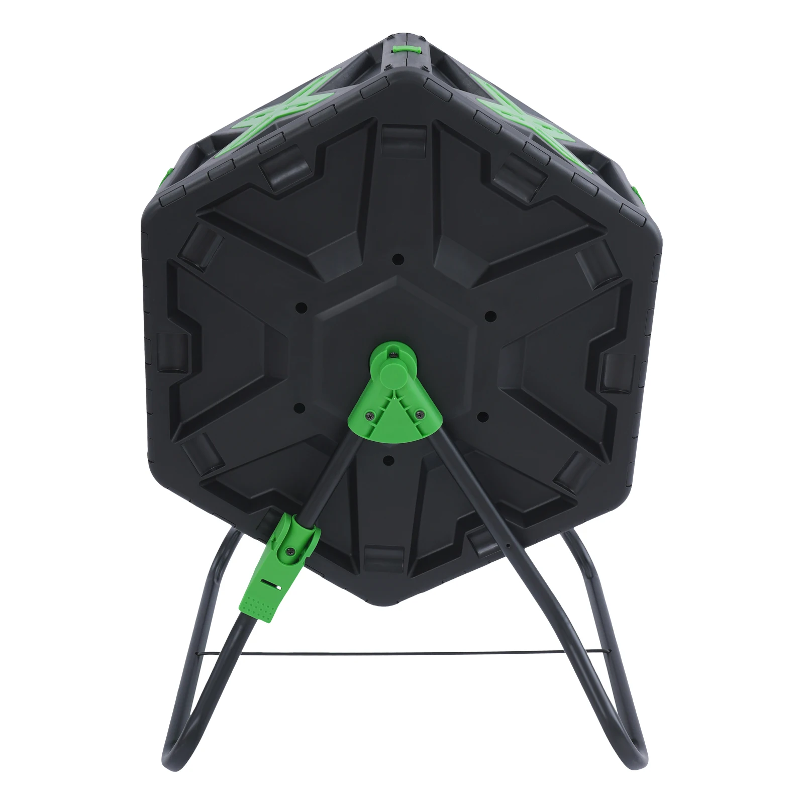 70L Chamber Compost Tumbler Outdoor Tumbling Composing Bins 360° ° Rotationsvolumen-Gartenkomposter mit einem Kammer – Detail 2