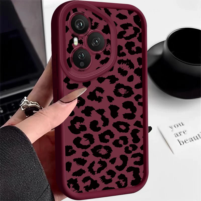 Black Spotted Pattern Soft TPU Silicone Phone Case