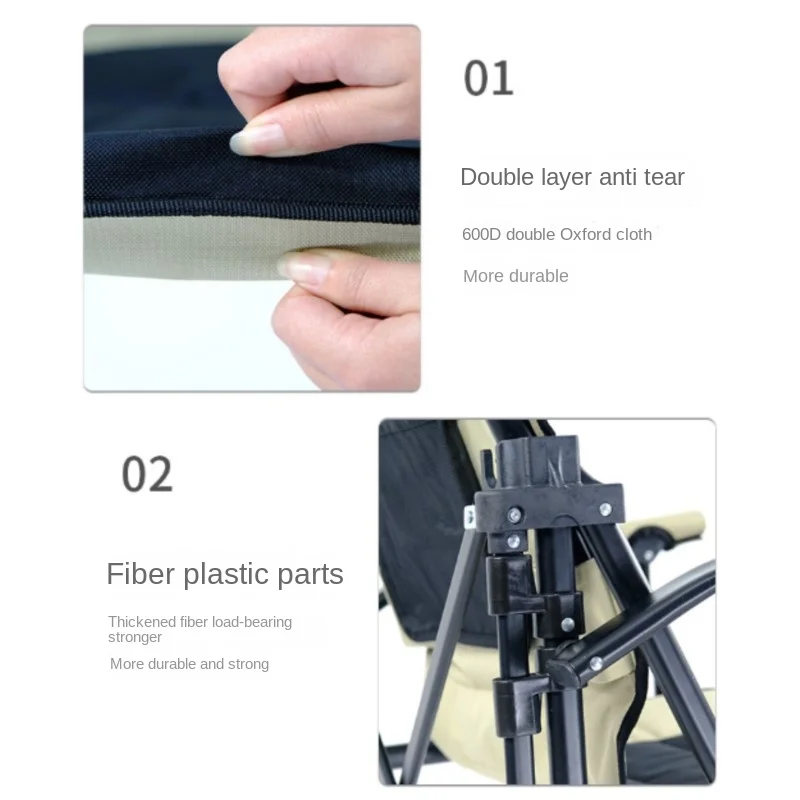 DZ Outdoor Oxford Cloth Folding Chair