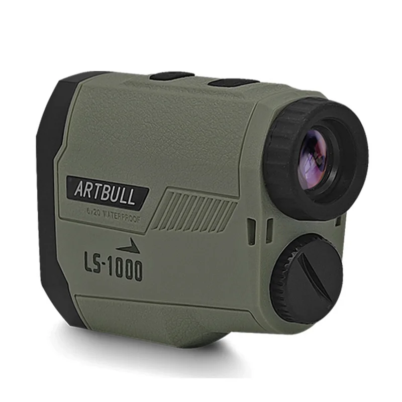 Laser Rangefinder Distance Meter Hunting Outdoor 1200M 650M Golf Flag Lock Slope Adjusted