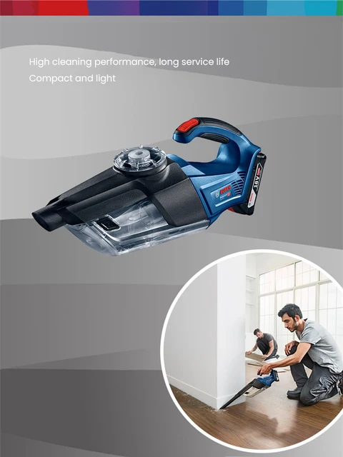 Bosch GAS18V-1 Professional Cordless Cyclone Handy Vacuum Cleaner - Bulk  Pack