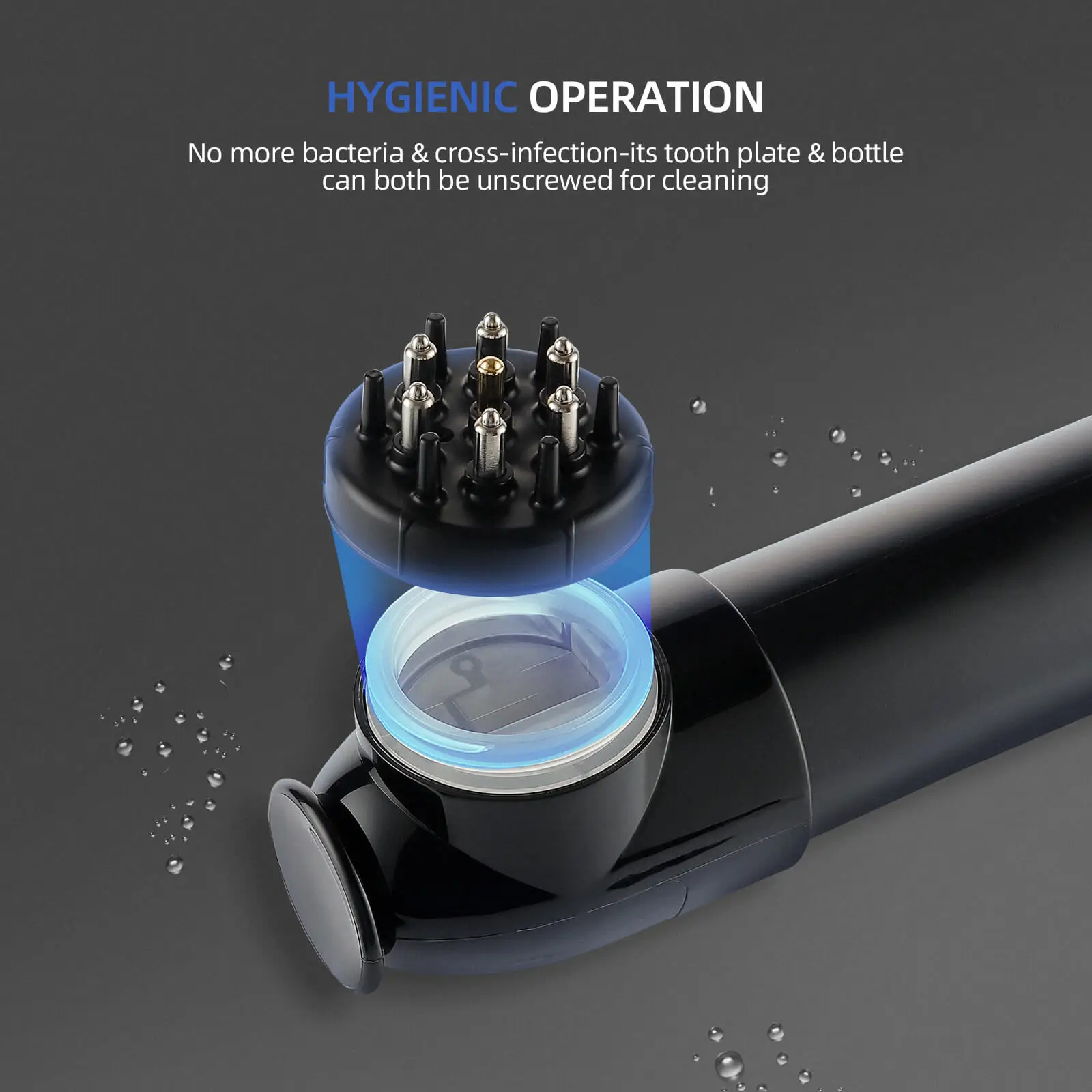 Handheld Scalp Care Applicator Comb Hair Nutrient Comb Scalp Treatment Hair Regrowth Essential Oil Liquid Guiding Massage Comb