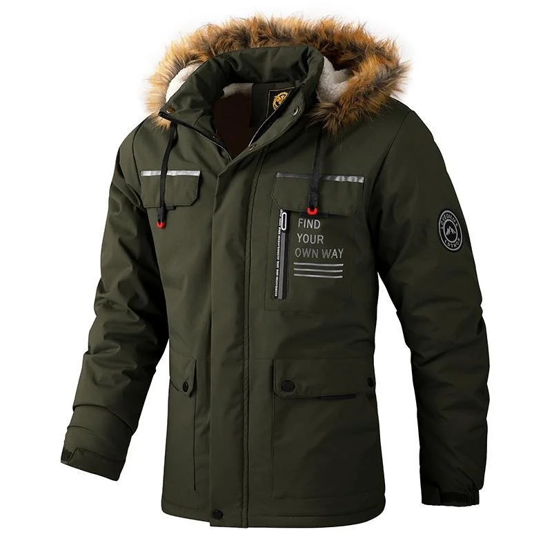 Winter Military Jackets Bomber Jacket Men Baseball Uniform Fishing Winter Coat Man Golf Jackets Nature Hike Tactical Cold
