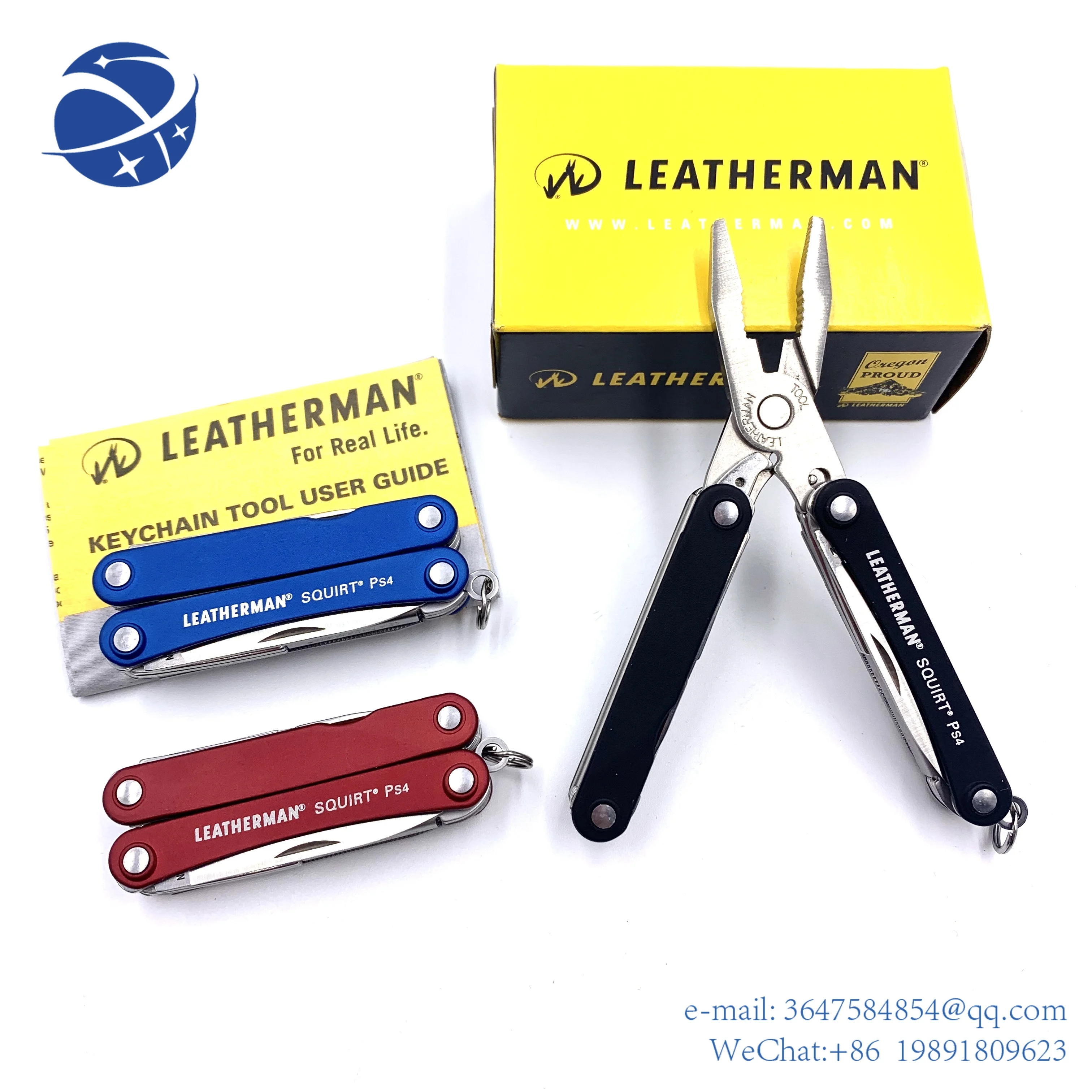 

YunyiFor LEATHERMAN SQUIRT PS4 Portable Mini Multi function Tool Pliers EDC