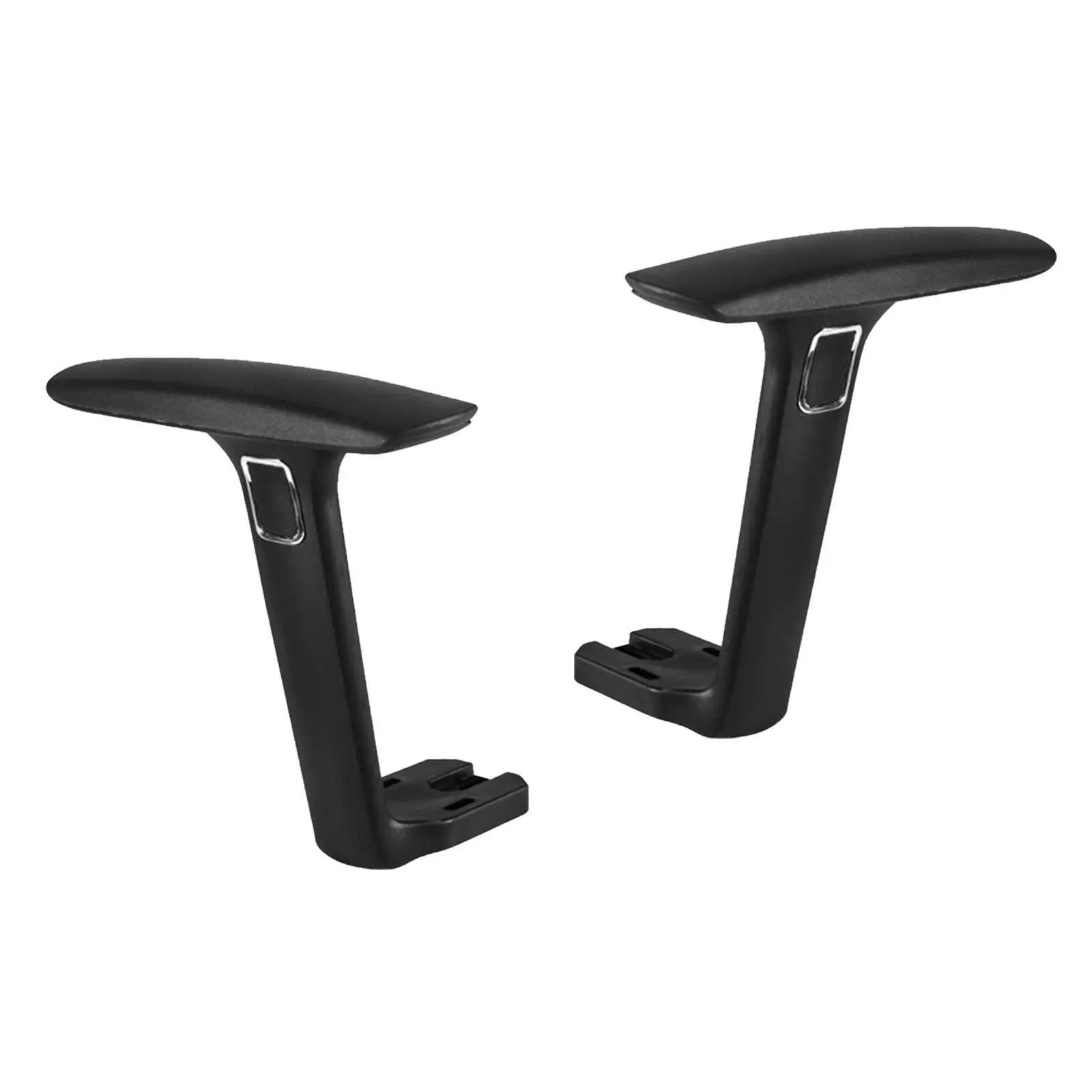 2x Chair Armrest Handrail Furniture Accessories Universal Arms Armrest for Most Gaming Chairs Office Chair Computer Chair