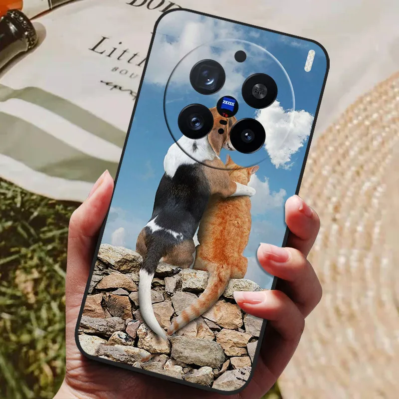 Luxury Painted Silicone Back Cover - Protective Shell