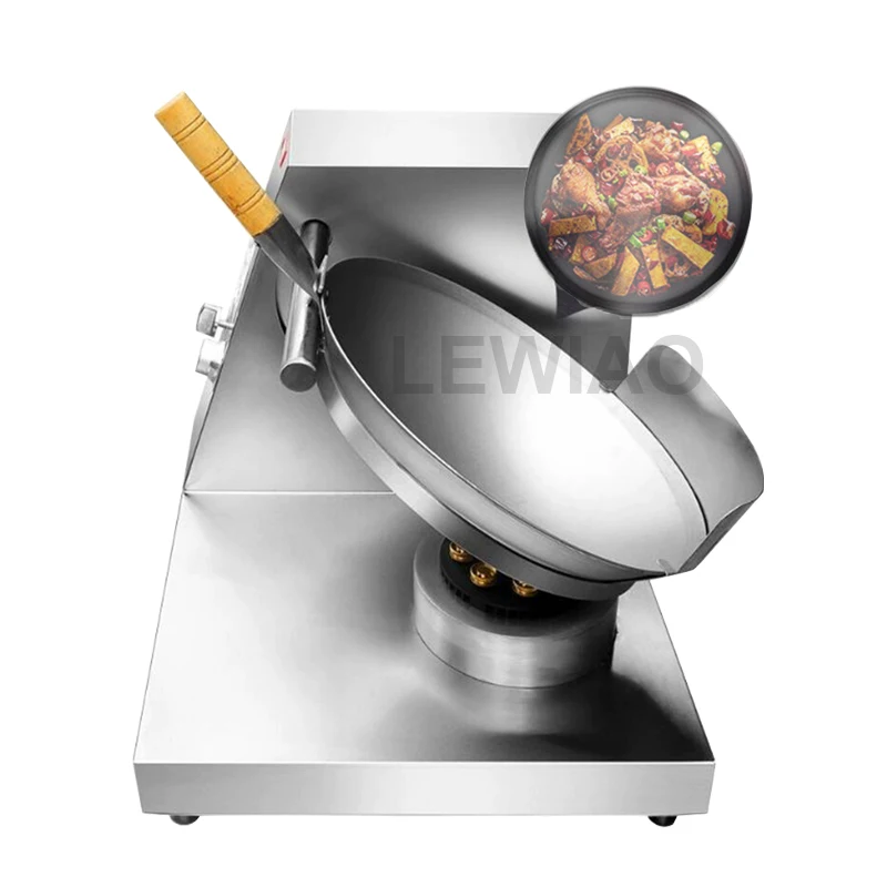 Machine Cuisson Automatique 2000W 6L,Wok De Cuisson Automatique,Machine à  Riz Frit, Démarrage Intelligent En Un Clic,Trois Vitesses  Réglables,Rotation à 360°,Faire Sauter,Ragoût,Cuisiner : : Cuisine  et Maison