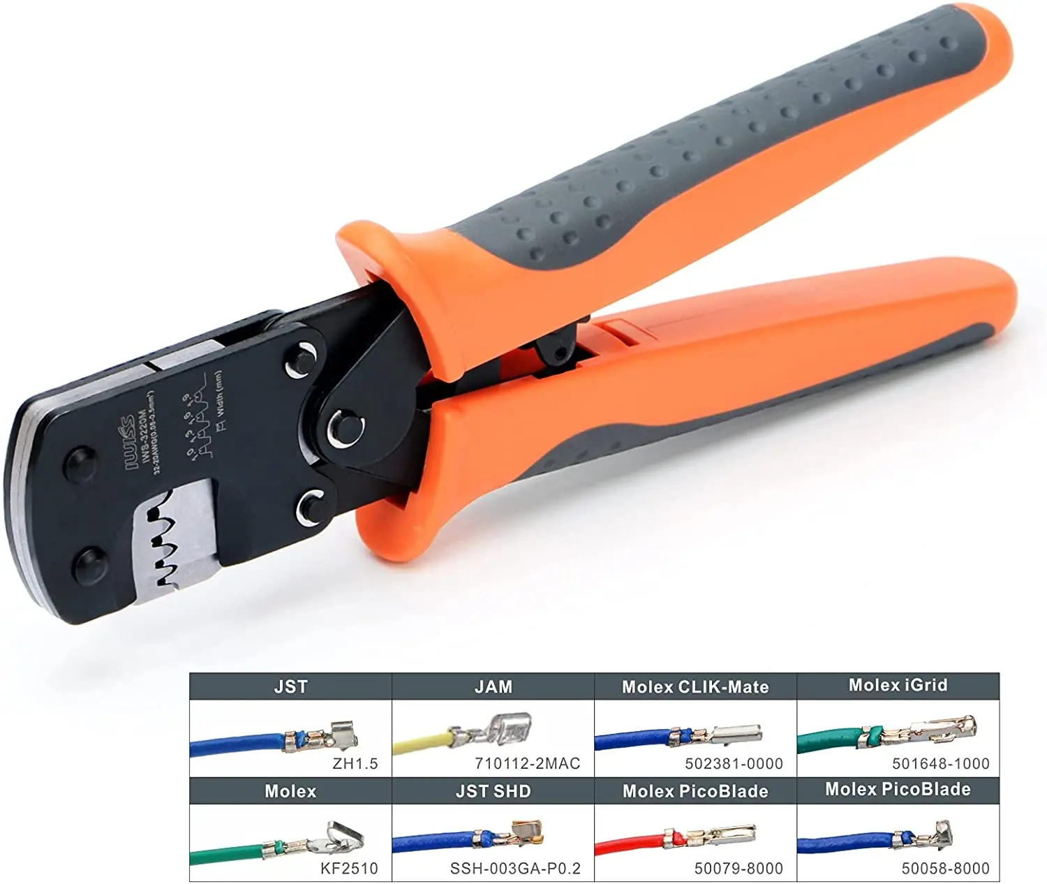 IWISS IWS-3220M Micro Connector Pin Crimping Tool