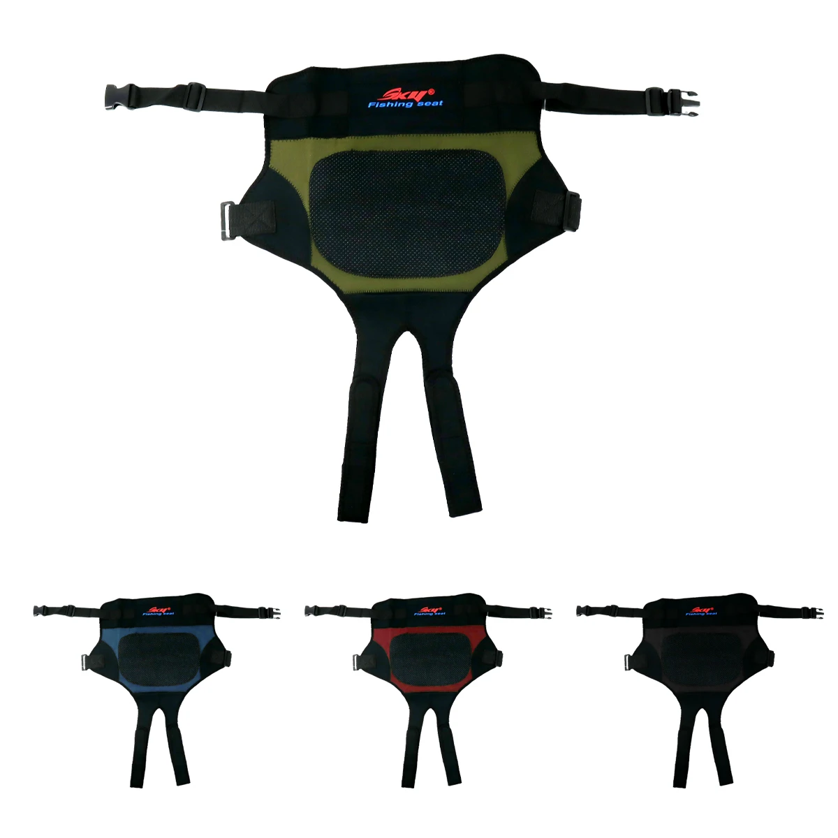 ZYZ Adjustable Sea Rock Fishing Seat Cushion Breathable Moisture Resistant and Anti-slip Thick Soft Fishing Hip Pads