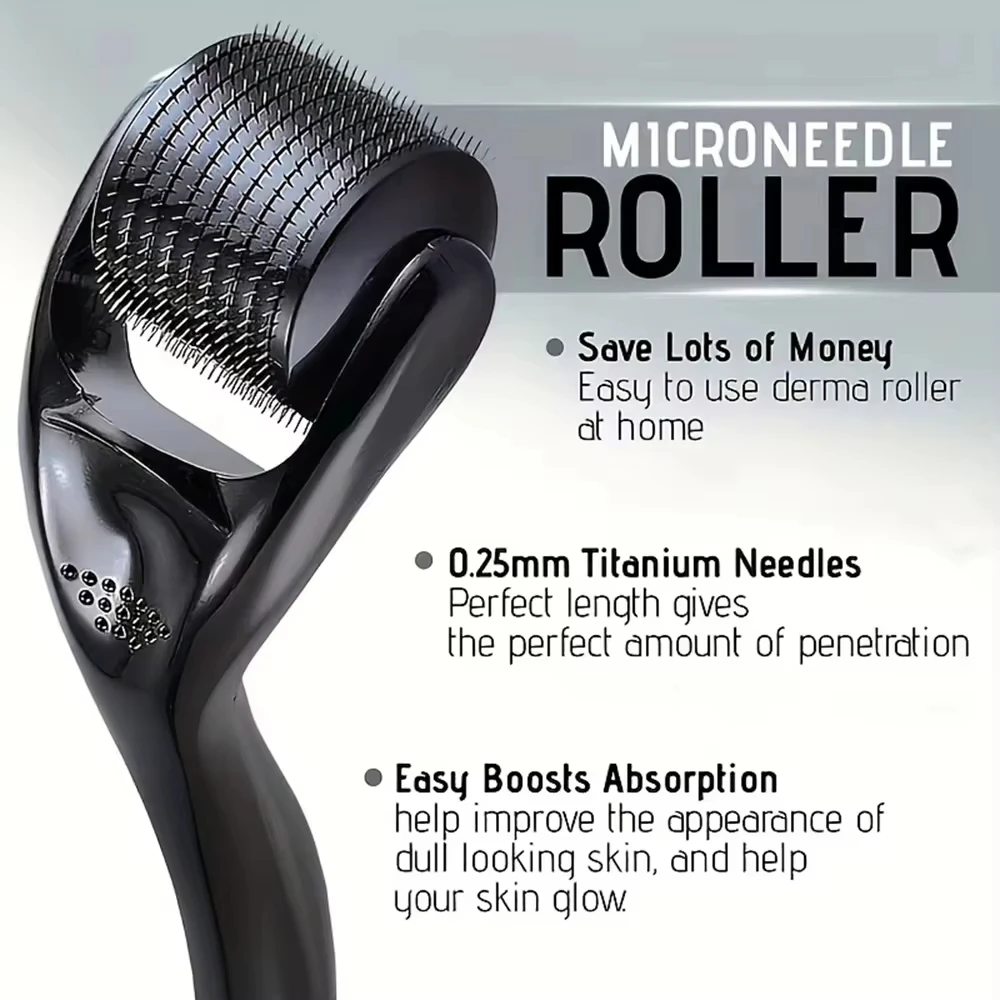 Derma Roller Face Massager Scalp Beard Growth Hair Growth Skin Care Tool Beauty Instrument For Women and Man derma roller