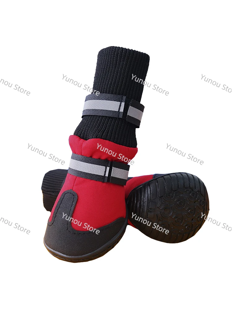 

Anti-drop High Boots Big Dog Shoes Golden Retriever Samoth Husky Large Dog Pet Shoes Spring and Summer Waterproof and Dustproof