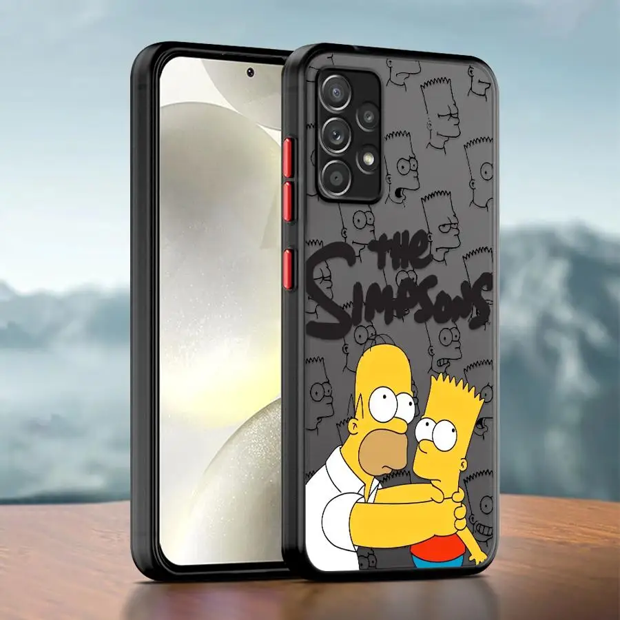 The Simpsons Family Illustrated Phone Case