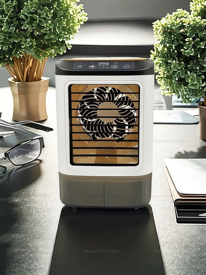 Description Picture 2 of itemNEW desktop spray fan portable humidifier air cooler mute USB dormitory office mobile air conditioner air conditioner humidifier