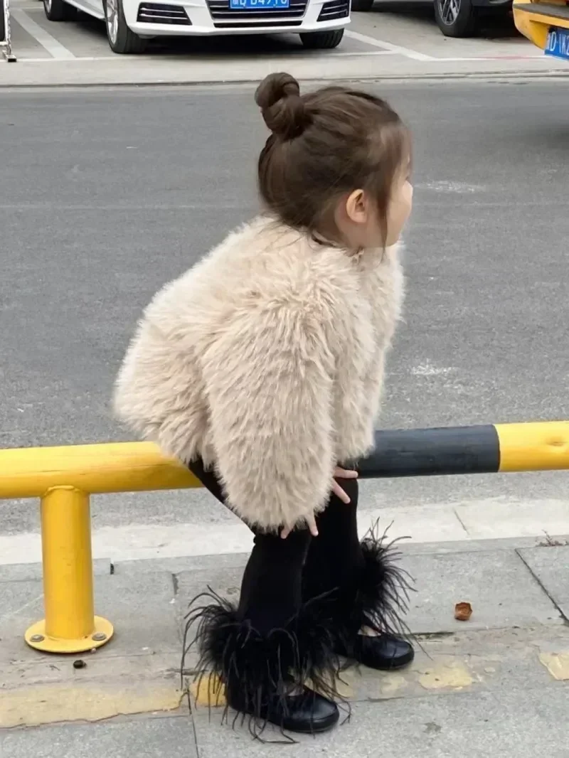 Girls’ Plush Thick Winter Coat 5