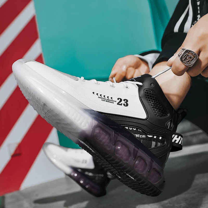 

Autumn Winter Shoes New Men Sneakers Fashion Casual Running Shoes Comfort Outdoor Jogging Shoes Higher Premium Basketball Shoes