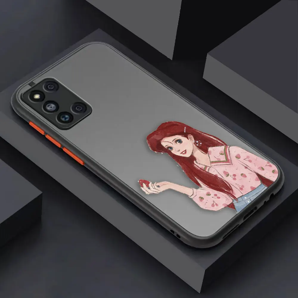 thumbnail image 1 of Funda mate para Samsung Galaxy M62 M53 M52 M51 M33 M32 M31 M30S M23 5G J8 J7 J6 J5 carcasa d-princesa Disney maquillaje de Navidad, 1 of 5