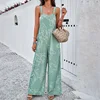 Maternity Clothes Bib Pant Suspender Trouser Loose Casual Female Women Printing Rompers Overalls Wide-Leg Jumpsuit Streetwear 4