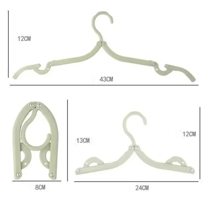 Multifunctional Folding Clothes Hanger Portable Clothes Hanger Foldable Drying Rack Space Saving Stand 2