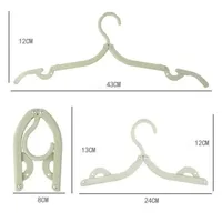 Multifunctional Folding Clothes Hanger Portable Clothes Hanger Foldable Drying Rack Space Saving Stand 2