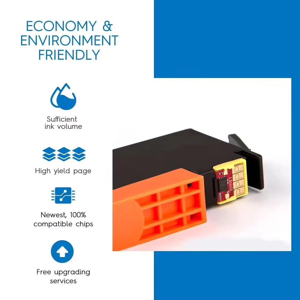 920XL 920 Premium Color Compatible Printer Inkjet Ink Cartridge for Officejet 6