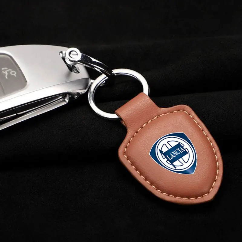 Portachiavi Per Auto In Pelle Pu Portachiavi Per Lancia Delta Ypsilon Lybra Musa Kappa Voyager Accessori