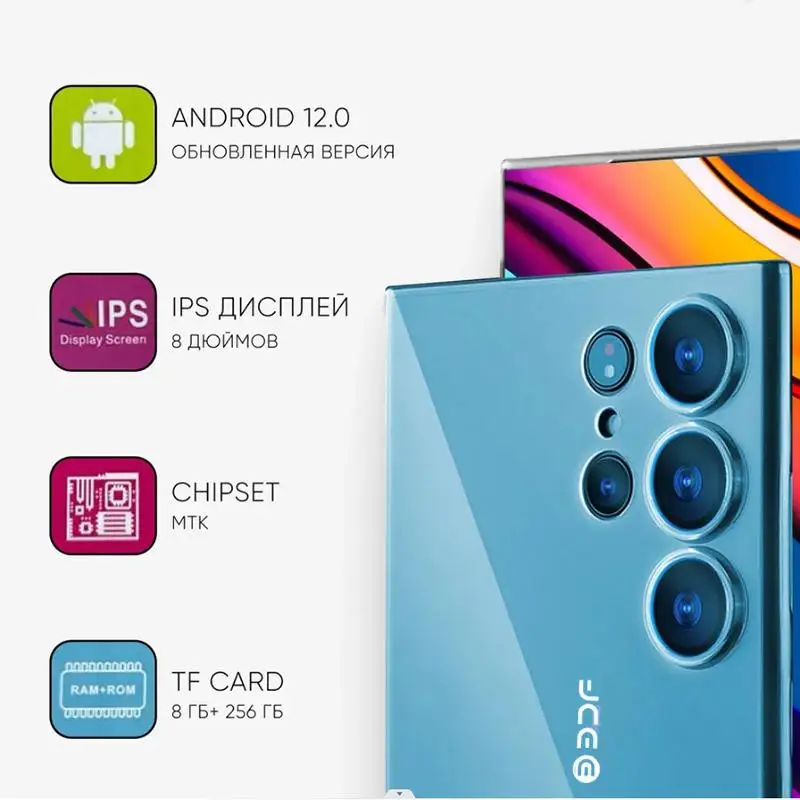 New 10.1 Inch Tablets  Android 11 Octa Core Dual Cameras Dual SIM 3G Phone Call Tablets Global Version 6GB RAM 128GB 2