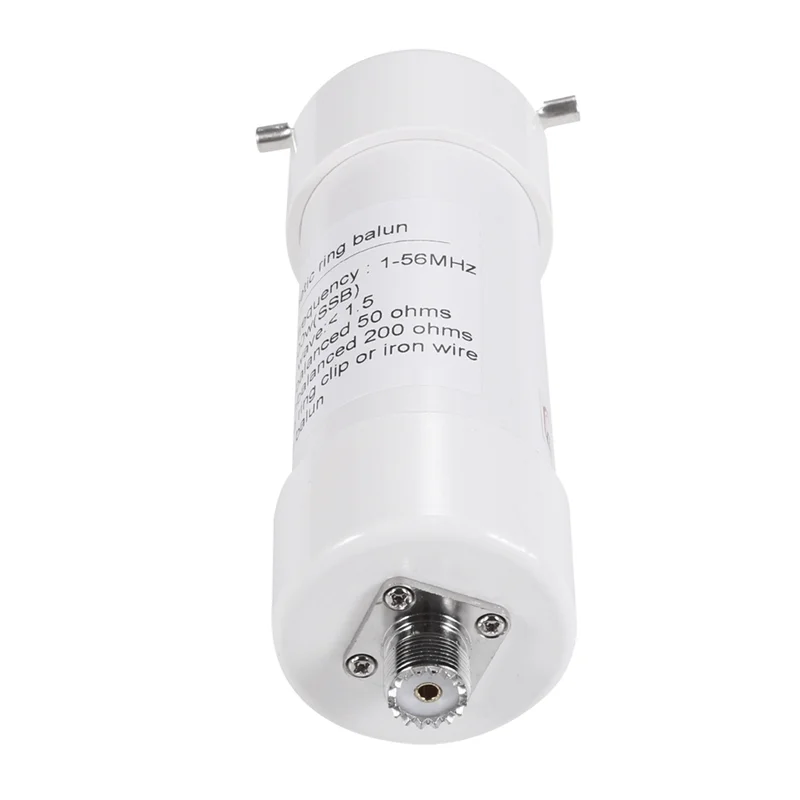 B04B-Balun 안테나 1:4 500W 1-56Mhz 50Ω 단파 SSB AM FM 다이폴/윈돔 안테나 입력용 200Ω 출력